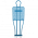 Junior Pro Free Kick Mannequin® Blue